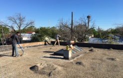Removing the Pebbles From Rooftop