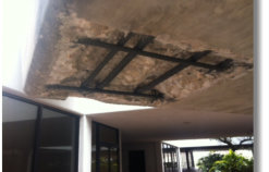 After Chipping The Concrete Out & Around The Rebar